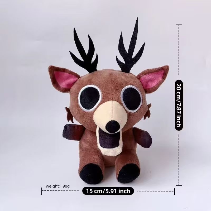 Jeu d'horreur wapiti bébé marron