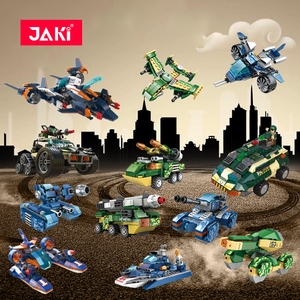 JAKI DIY Plastic Military Ship <strong>Battleship</strong> Building Blocks Model <strong>Toy</strong> for Kids Boxed Set with Easy Assembly - Product Image 5