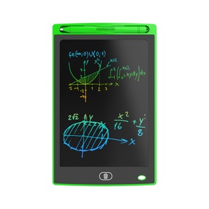 Fabrika toptan 8.5 inç renkli ekran el yazısı ped LCD yazma tableti çizim silinebilir kurulu çocuklar LCD Witting Pad