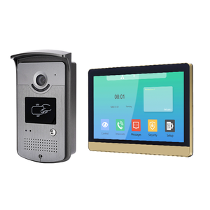 Villa Video porta del sistema di citofono con Smart Tuya IP TCP materiale metallico e macchina fotografica a colori per la costruzione - Product Image 1