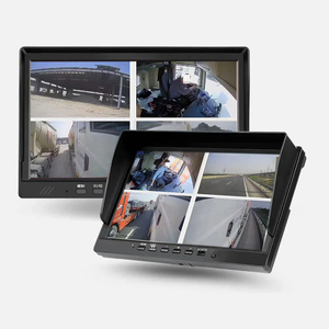 Sistema BDS de 7 pulgadas, Monitor de advertencia de detección de peatones para vehículos, cámara de marcha atrás, pantalla DVR de 4 canales, Kit de detección de punto ciego para - Product Image 3
