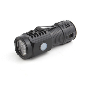 2024 mới chất lượng cao nhựa đa ánh sáng đèn pin nhỏ với đuôi nam châm và chủ bút - Product Image 6