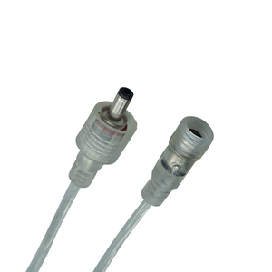 透明ケーブルdcコネクタDC5521防水コネクタ防水DC電源コネクタ5.5 × 2.1ミリメートルジャック - Product Image 4