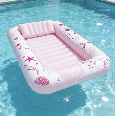 Chaise longue de piscine Pink1