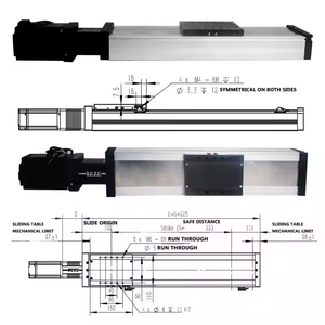UMOT 120mm Cartesian Robot Multi-Axis Ball Screw Actuator Motorized <strong>Rail</strong> Guide <strong>Linear</strong> Positioning <strong>System</strong> for Ceramic <strong>Machinery</strong> - Product Image 6