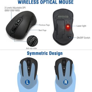 Eyboard sin cables, incluye ombos, 2 4GHz - Product Image 4