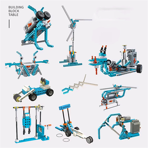 D011 nuove parti tecniche Multi tecnologia di programmazione studenti educativi di apprendimento giocattoli regalo per bambini blocchi di costruzione set - Product Image 3