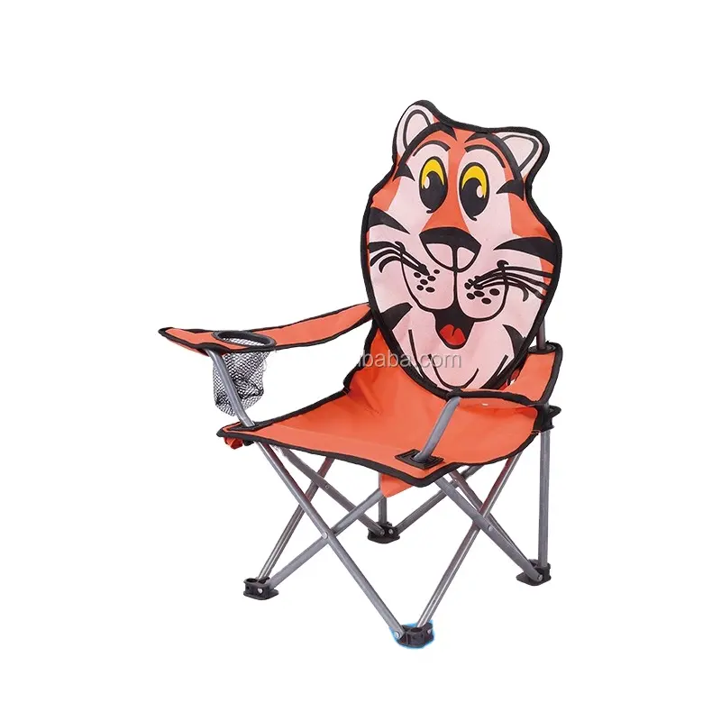 kids foldable camping chair with logo