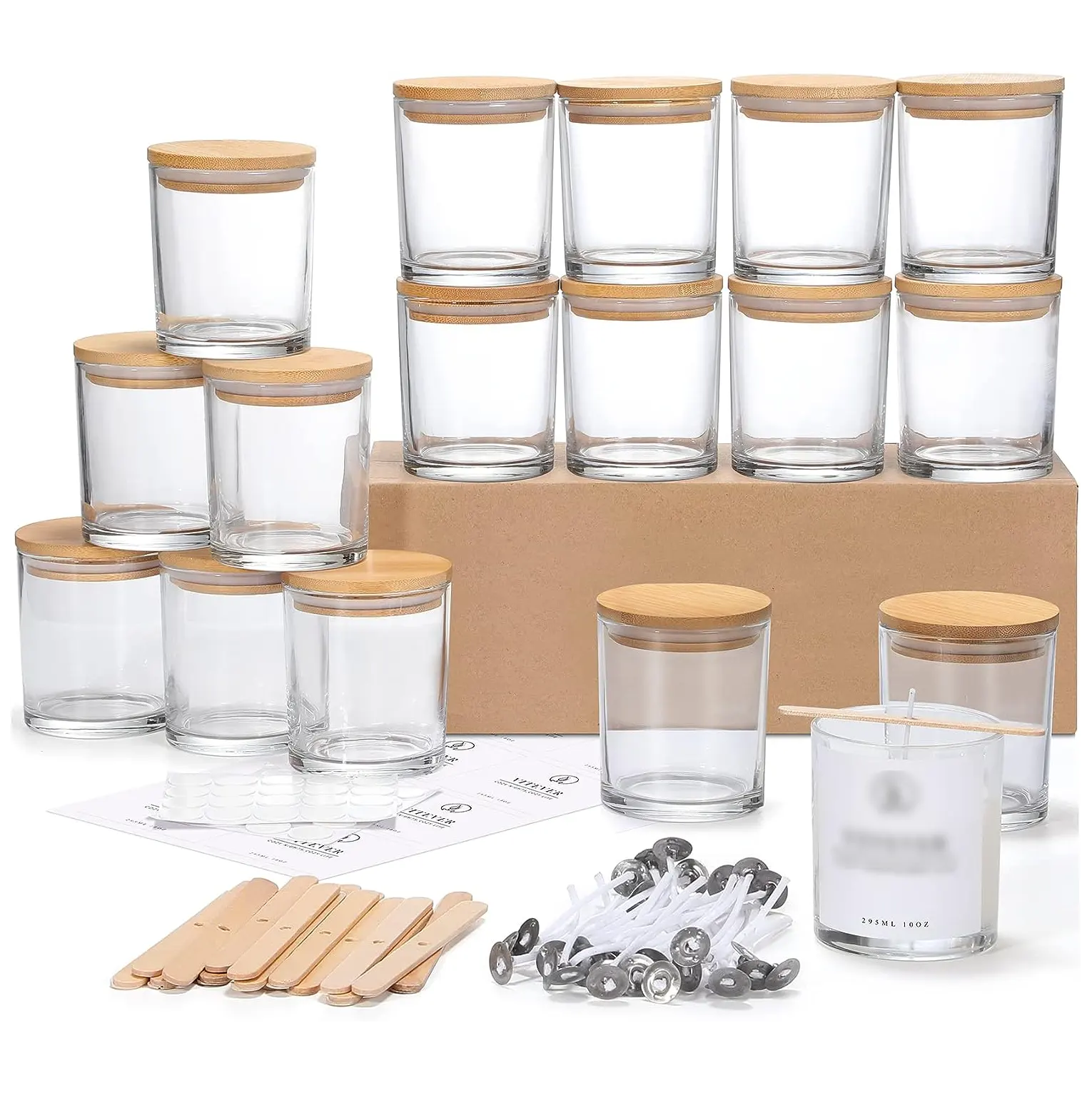 Kit per la produzione di candele per aromaterapia forniture kit per la produzione di candele di soia kit per la produzione di candele fai da te