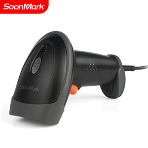 Soonmark K212Y USB/RS232 Lector de código QR portátil con cable Escáner de código de barras 2D para uso en supermercado Escáner de mesa con estado de stock - Product Image 1