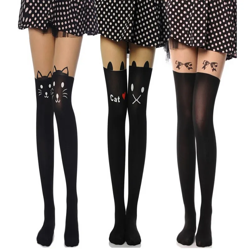 Nouvelle Saison De Mode Personnalisé Imprimé Belle Collants Offre Spéciale Collants