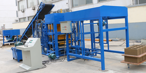 <strong>Automatic</strong> Concrete <strong>Block</strong> Making Machine <strong>Qt4</strong>-15 Concrete <strong>Interlock</strong> <strong>Block</strong> Making Machine - Product Image 4