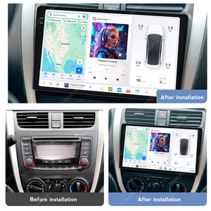 חם duduauto uis7870 תדר כפול gps מכונית רדיו אנדרואיד מכונית-לשחק עבור סוזוקי 2015 - 2018 להתאמה אישית