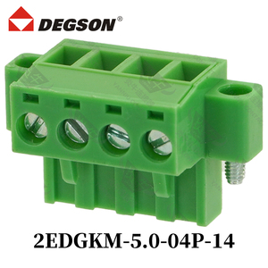 1Pcs DEGSON 2EDGKM-5.0-5.08-14-00ZH Pluggable PCB <strong>Terminal</strong> <strong>Blocks</strong> <strong>MSTB</strong> 2.5-STF KF2EDGKM 5.0mm 5.08mm 2PIN-12PIN 320V - Product Image 3