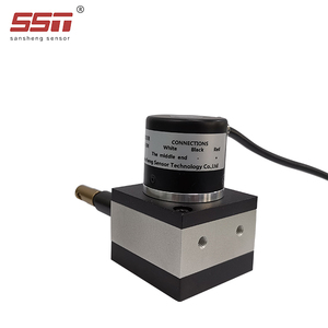 Potenciómetro codificador de escala lineal de 5000mm, codificador de cable, Sensor de posición lineal