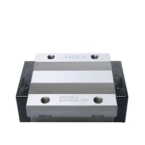 Guía lineal ABBA BRH35A BRC35AO Taiwán ABBA Carro de riel lineal cuadrado BRH35A Bloque de riel de guía deslizante BRH35B - Product Image 1