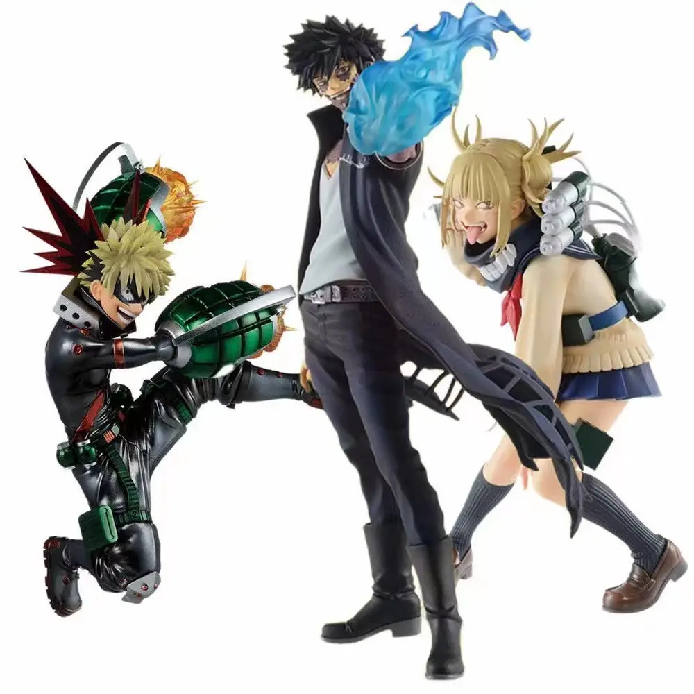 My Hero ACADEMIA enemy Alliance Fire Tea Pi 2 Generation CHA GE watari I Was body bakugo Figure Model