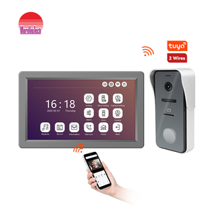Kit de Interfono para el hogar con monitor de 7 ", intercomunicador de doble vía, videoportero, teléfono, intercomunicador con cable, sistema de intercomunicación para Villa - Product Image 1