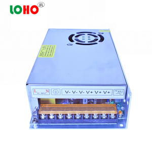 AC220V/110V voltaje de entrada salida única 13,8 V 12V 20a 250W Módulo de cadena de luz LED fuente de alimentación con ventilador - Product Image 1