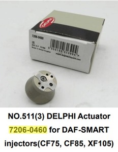 NO.511(3) orijinal dizel yakıtlı motor DELPH1 aktüatör ve vana 7206-0460 DAF akıllı enjektörler için CF75 CF85 XF105 - Product Image 3