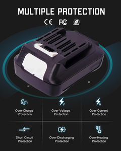 BL1021B แบตเตอรี่ลิเธียมไอออนชาร์จไฟได้แบตเตอรี่ลิเธียมไอออน12V 2000mAh - Product Image 4