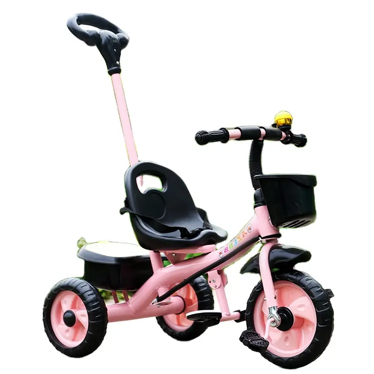 Hochwertige rosa Baby Dreirad niedlichen Kinder Dreirad mit Musik/Kind Dreirad Fahrt auf Spielzeug