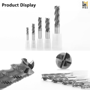 粗造エンドミルスクエアノーズ3 4フルート歯ビット直径3-20mm全長50-150mm - Product Image 6