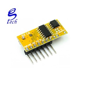 RXC6ワイヤレスリモートコントロールモジュール315MHz/433MHz ASKデコードワイヤレス受信モジュールRXC6 - Product Image 4