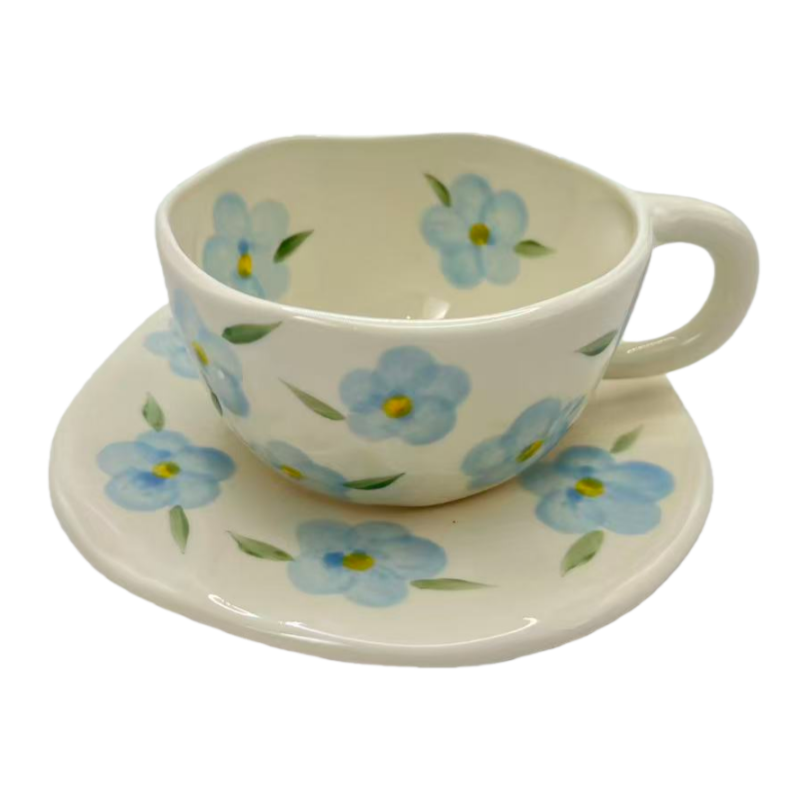 Fiore giallo blu