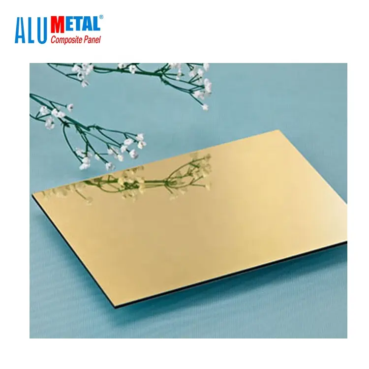 Silbers piegel Aluminium Verbund platte/Blechs piegel ACP Alu Panel Lieferant in China