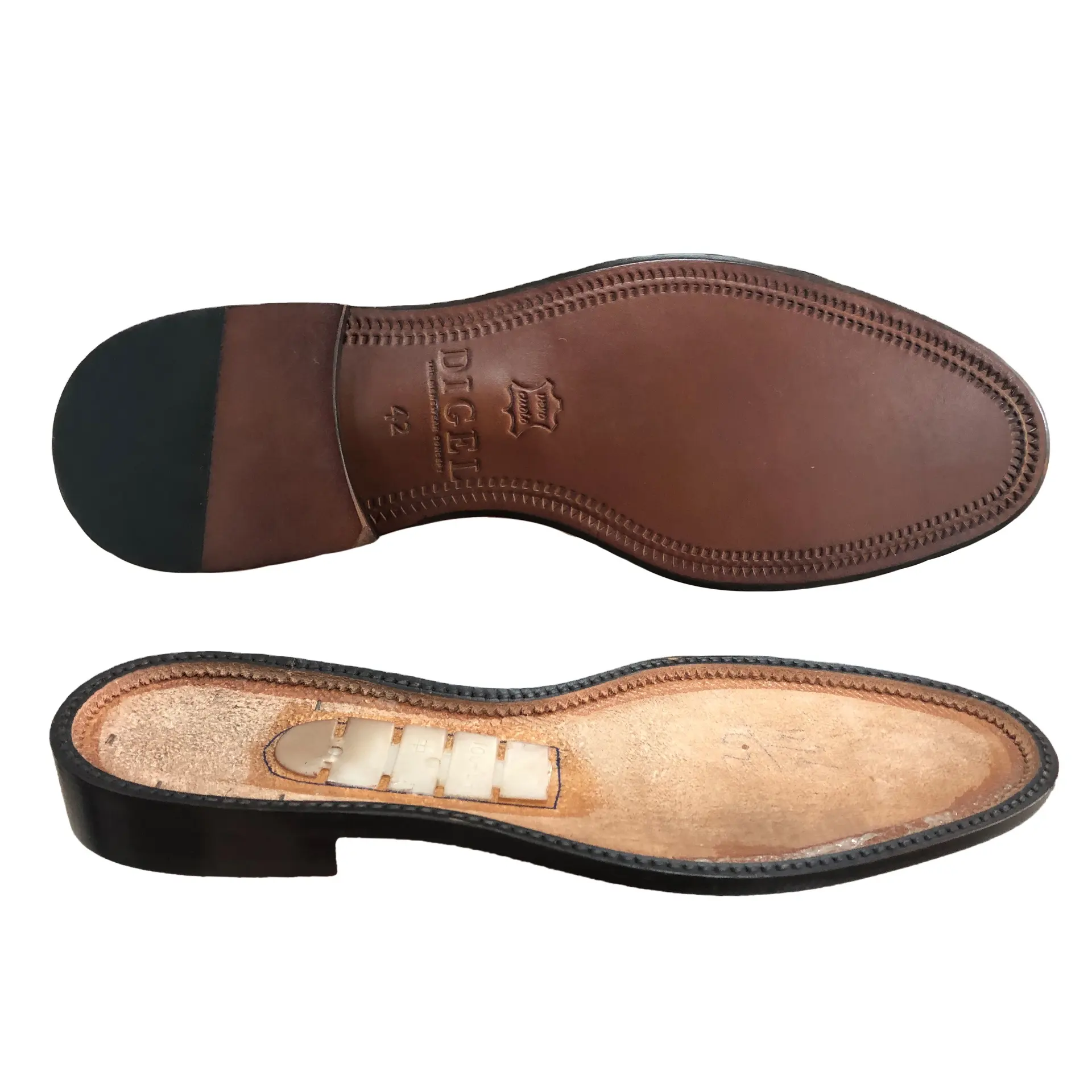 Factoey Make Price Zapatos formales Suela de zapato de vestir de caballero Suela de goma formal para hombres para hacer zapatos de cuero