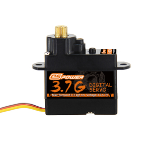 DSPOWER 3.7g Micro Digital <strong>Servo</strong> Metal Gear Waterproof Coreless Motor for <strong>RC</strong> 1/10 <strong>Mini</strong> 3D Airplane Fixed-wing Drone Helicopter