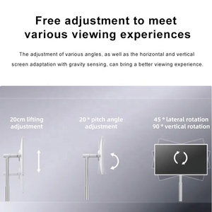 Pantalla táctil interactiva de 24 pulgadas, Panel giratorio 2k para televisión con Android 12 - Product Image 3