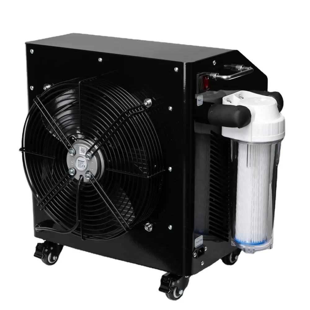 Máquina de banho de gelo 3/4HP, refrigerador de água, equipamento novo de recuperação esportiva, filtro de ozônio UV, dispositivo automático de refrigeração de água para recuperação esportiva