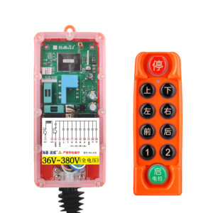 F23-C + รีโมตคอนโทรลสำหรับงานอุตสาหกรรมตัวรับสัญญาณ8ปุ่มความเร็วเดียว433MHz กันน้ำ AC ผลิตจากโรงงานพีซีพลาสติก - Product Image 6