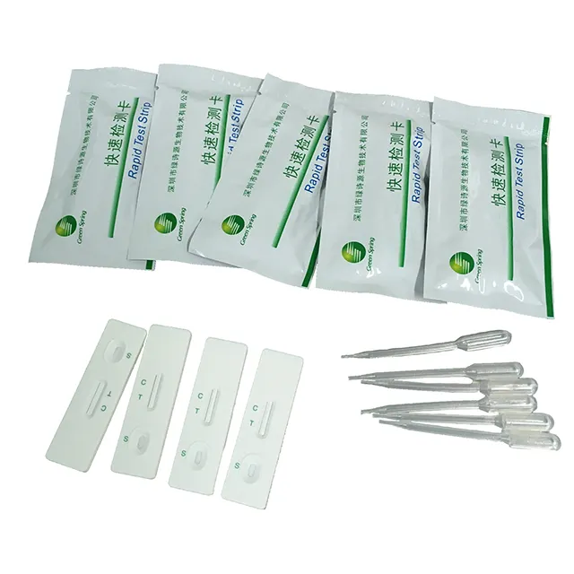 Kit de Test pour échantillons de repines et cornée, vétérinaire, médicaments, échantillons rapide pour la viande, 120 pièces