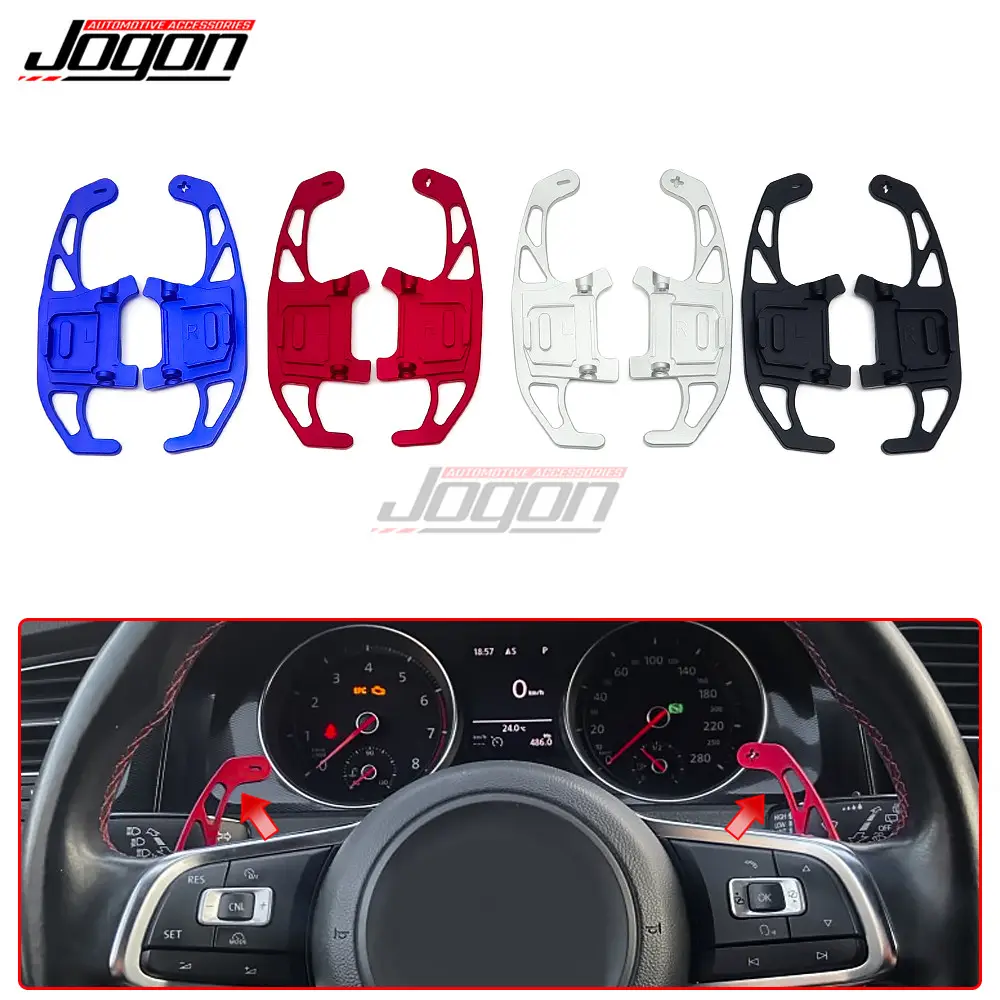 Volant de voiture Paddle Extension Shifter Pour Volkswagen VW GOLF GTI R GTD GTE MK7 13-18 POLO GTI Scirocco 2015 + Passat B8