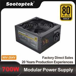 SOOTOPTEK modüler 700W 80 artı altın PSU ATX güç kaynağı masaüstü bilgisayar oyun için güç kaynağı oyun 700W 800W 850W - Product Image 3