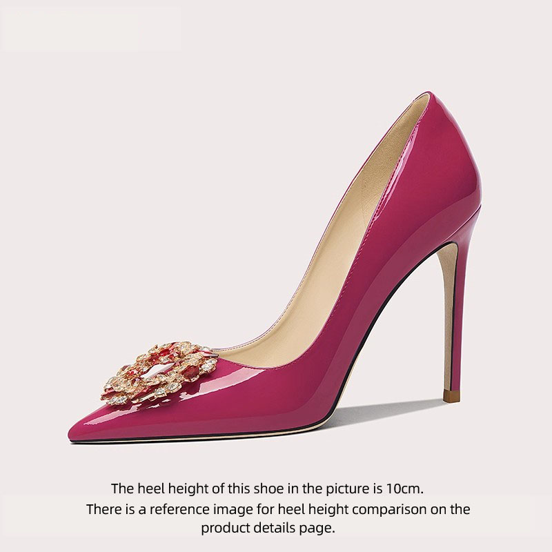 Rose rouge plat