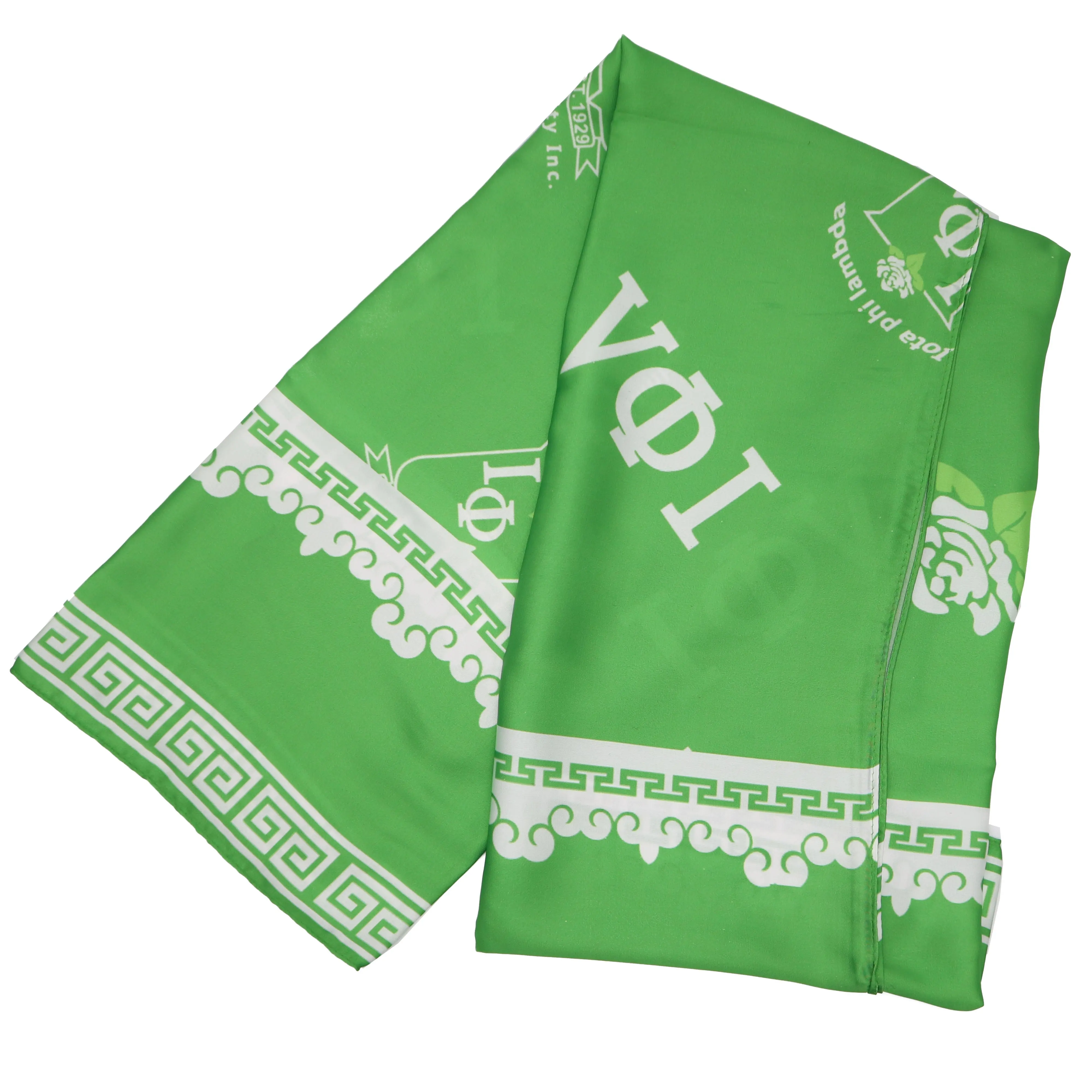 Custom IOTA PHI THETA Sorority Silk Scarf For Women zeta phi beta sorority scarfs