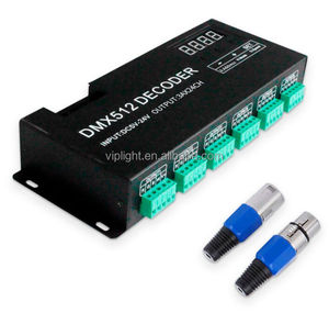 DMX 512 Digital Display Decoder führte Controller DMX512 Controller für LED RGBW Band Streifen Licht DC5-24V