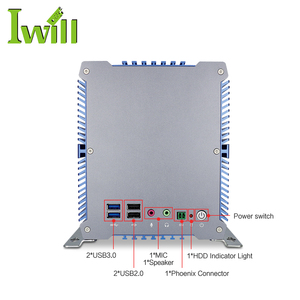 <strong>Compact</strong> 7th Gen I5 7360U Industrial PC with 6COM RS485 6USB 2LAN 9V to 36V Wide Voltage <strong>Embedded</strong> <strong>Computer</strong> for Industrial Use - Product Image 4