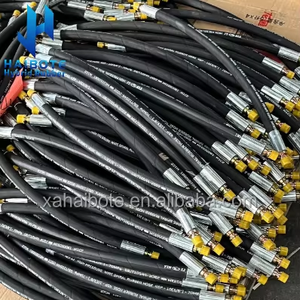 DN3 * 63MPa超高圧試験用ホース黒ゴムホース最大1000MPa切削成形加工サービス - Product Image 1