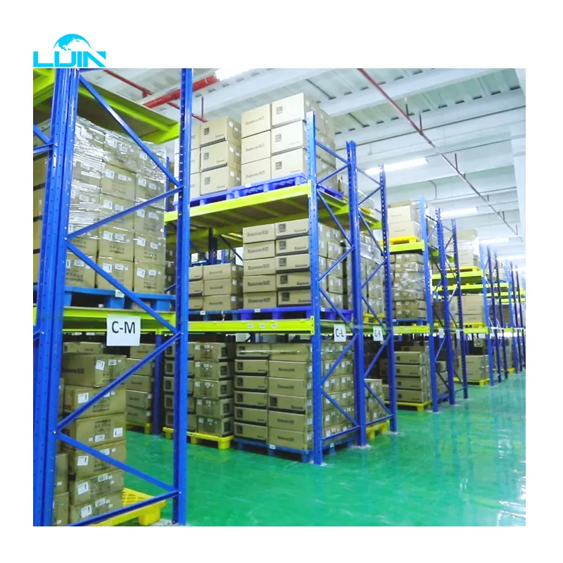 LIJIN Industriale Rack di Metallo In Acciaio Inox Scaffalature Scaffali di Stoccaggio di Magazzino Heavy Duty Pallet Sistema di Scaffalature