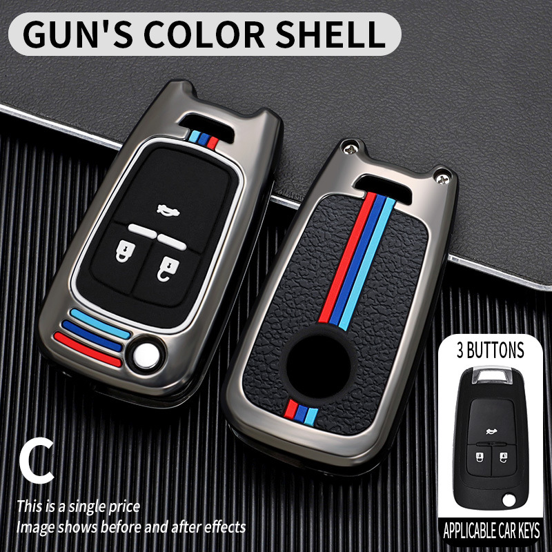 C 3 clés couleur pistolet coque unique