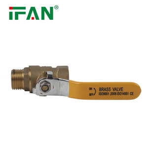 IFAN OEM ODM工厂1/2 ”-2” 水阀黄铜球阀螺纹用于水控制 - Product Image 5