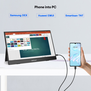 15.6-Inch Lightweight Portable FHD <strong>LCD</strong> <strong>Display</strong> Supports Type C Connection Mobile Phone <strong>Computer</strong> Extended Split Screen Use Laptop - Product Image 4