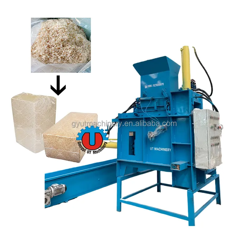 Factory direct sale Vertical hydraulic type waste paper baler machine hydraulic bailing machine
