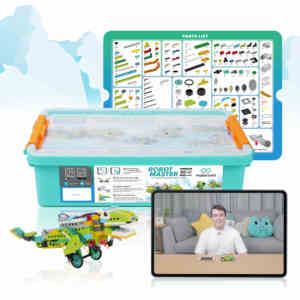 Maker zoid Robot Master Coding Robot Kits APP-gesteuert 100 in 1 Spielzeugset STEM Lernspiel zeug Programmier bares Robotik-Kit