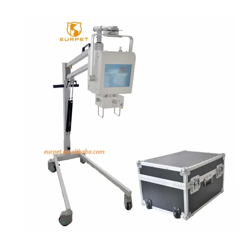 Eur Huisdier Professionele Draagbare Veterinaire Dr X Ray Systeem Digitale Draagbare X-Ray Machine